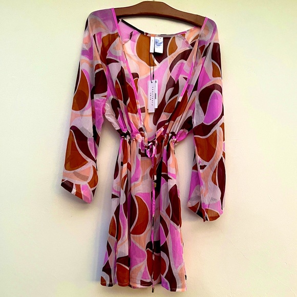 NWT Sanctuary Anthropologie Swim Beach Cover Up Size L - Picture 7 of 16